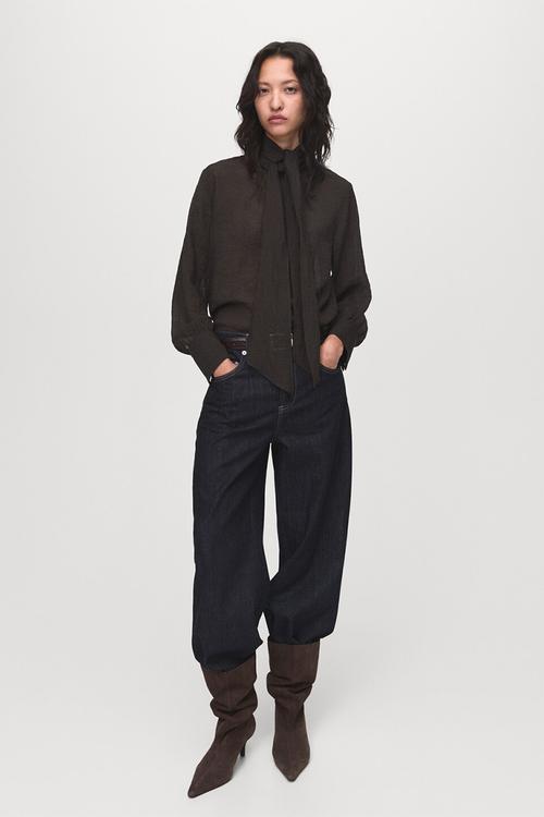 Blusa brown - dark brown