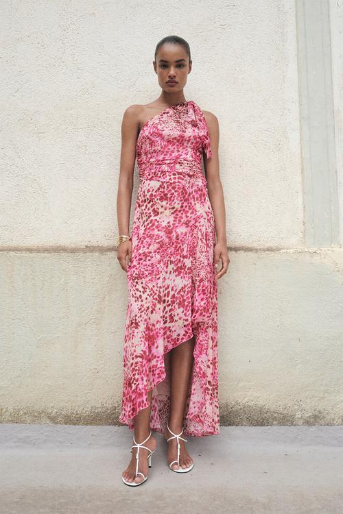Dress corinne -  bright pink