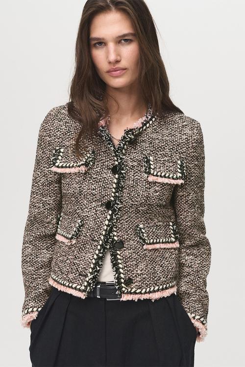 Chaqueta pinky - black & neutral