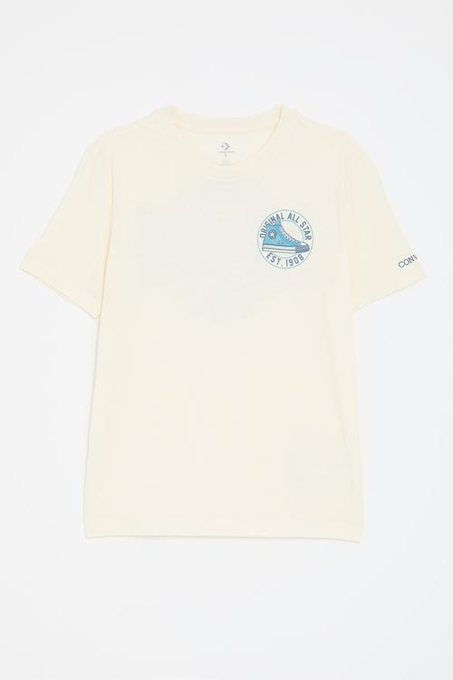 Cnvb Frontback Old Mesh Snkr Tee - Egret