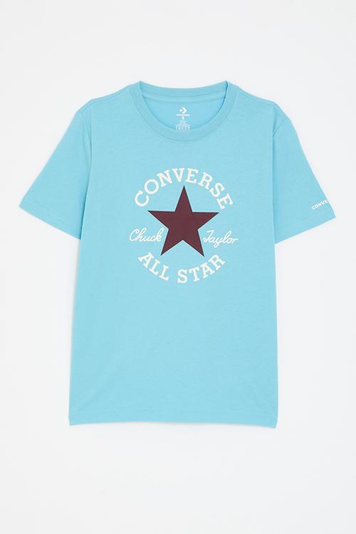 Cnvb Dissected Chuck Patch Short Sleeve Tee - Deja Blue