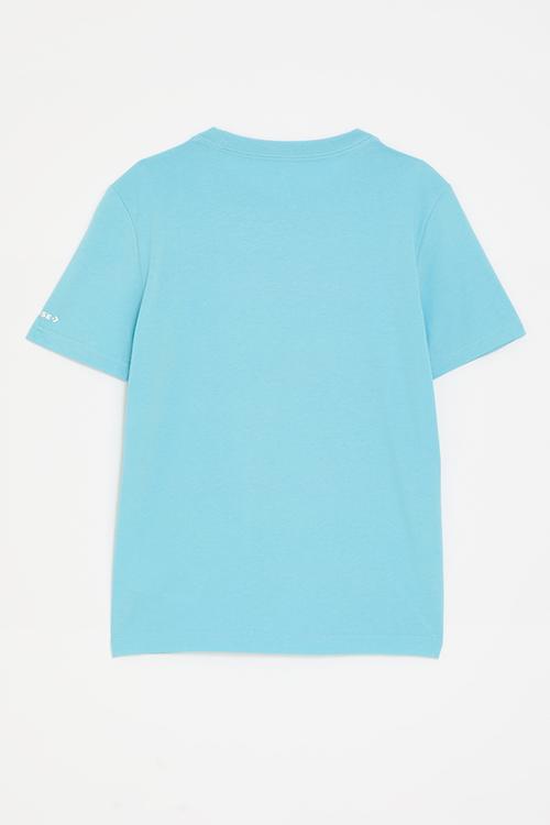 Cnvb Dissected Chuck Patch Short Sleeve Tee - Deja Blue