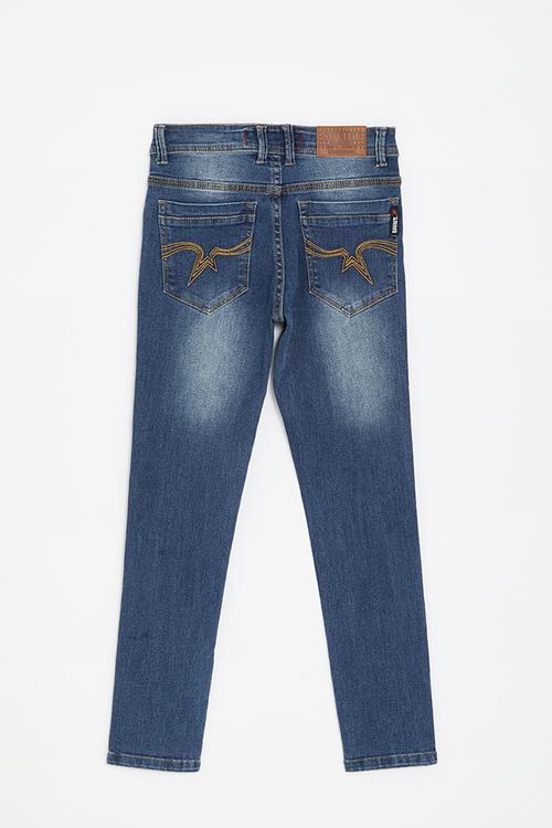 Boys skinny fashion denim - dark indigo