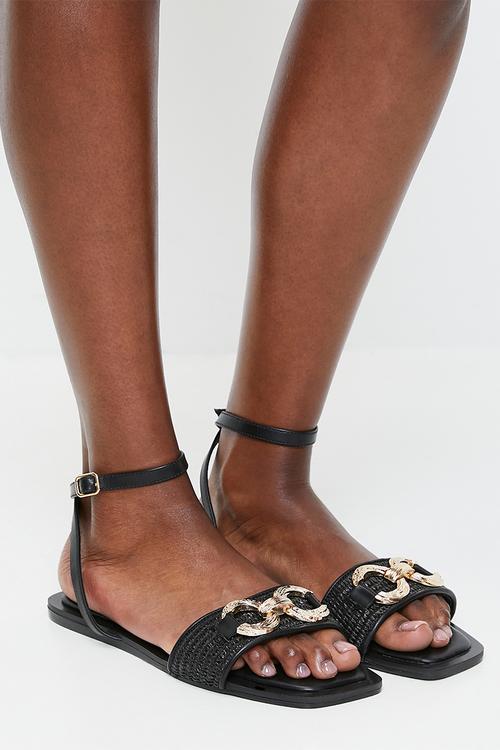 Mercedes sandal - black