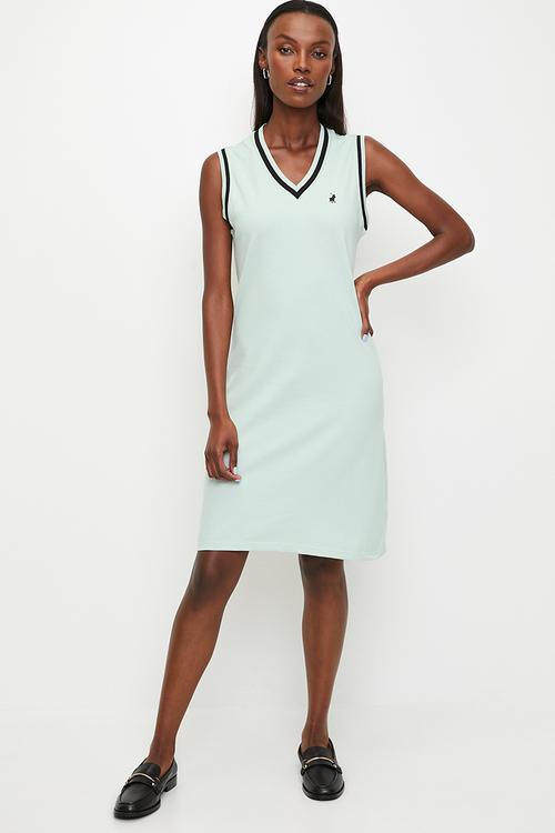 Wmn Tiisetso s/l Dress - Soft Sage