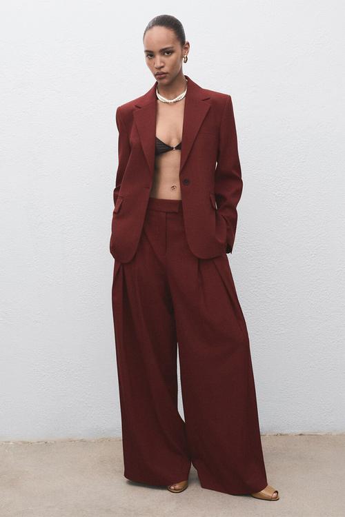 Trousers dani -  dark orange
