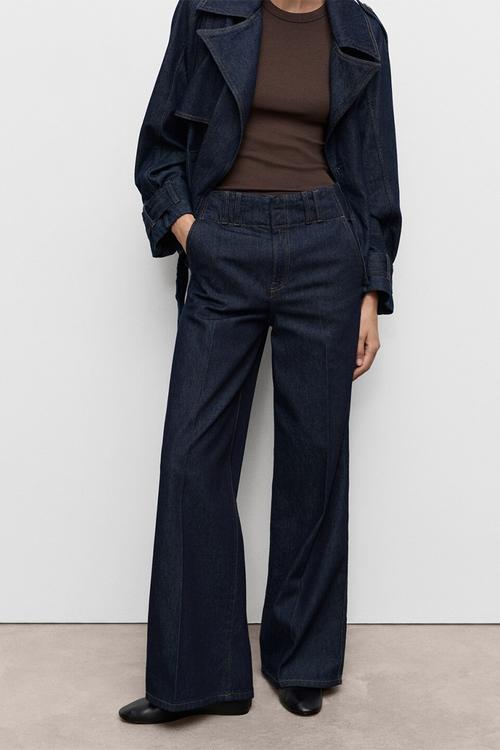 Trousers mar  -  open blue