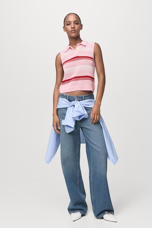 Top polito - light/ pastel pink