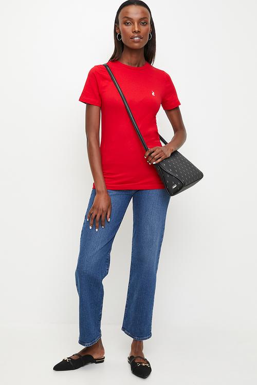 Allie short sleeve T-shirt r - red