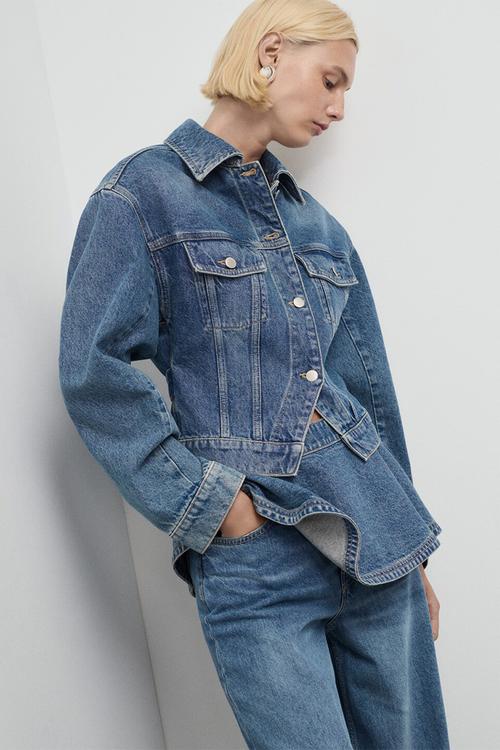 Jacket newdana -  open-blue