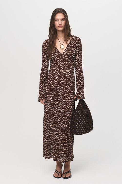 Dress pome  - brown