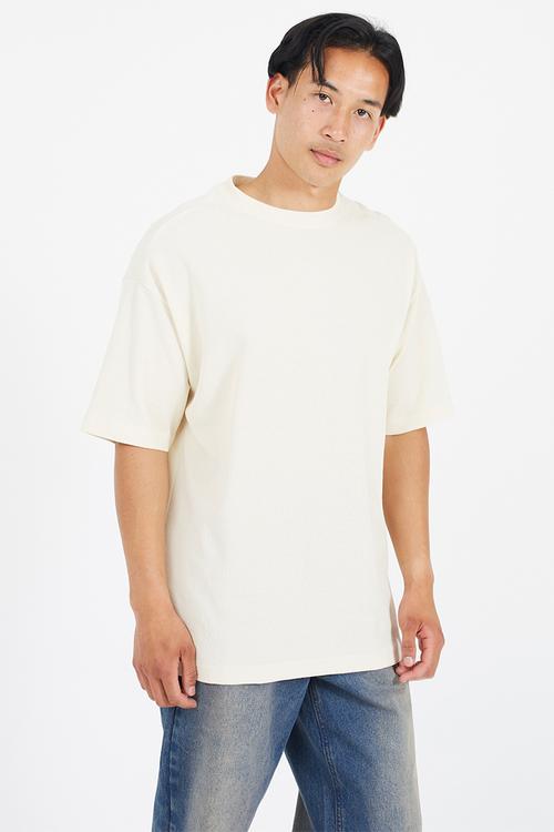 Crew Neck T-Shirt - Light Sand