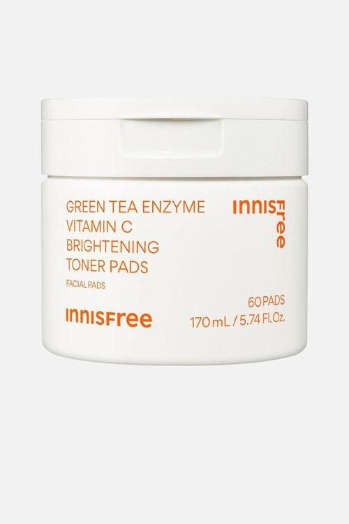 Green Tea Vitamin C Brightening Toner Pads