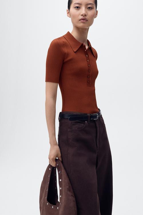Jersey polar - dark red