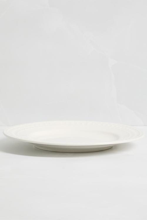 Dotty side plate set of 4 - White