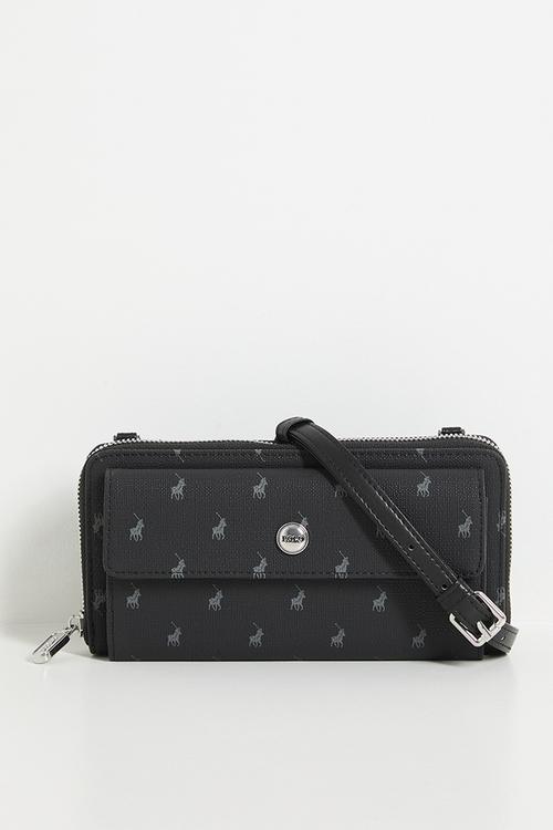 Iconic phone sling - black