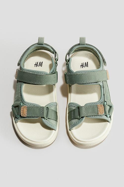 Scuba sandals - green