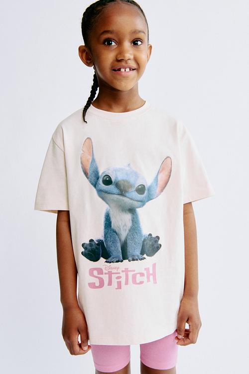 2-Piece printed set - cream/lilo&stitch