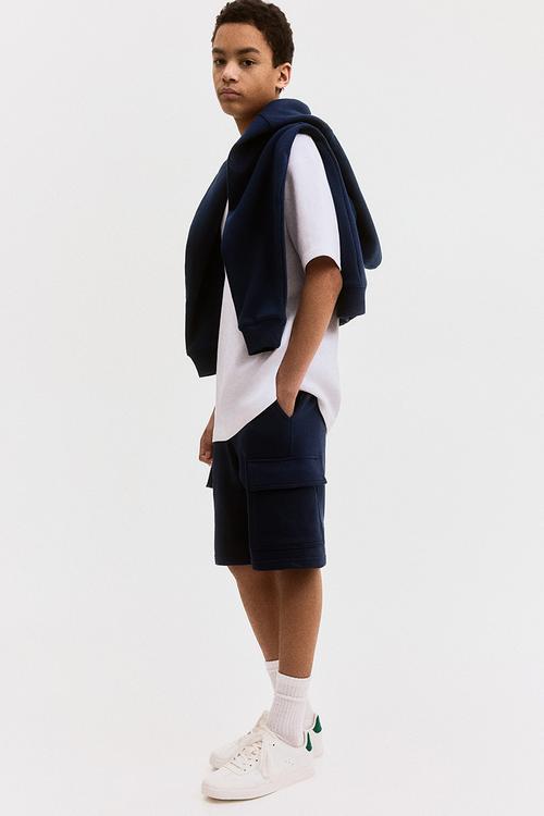 Cargo shorts - dark blue