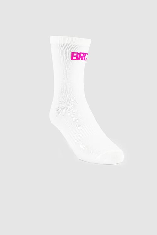 BRC Pro Sock - White & Pink