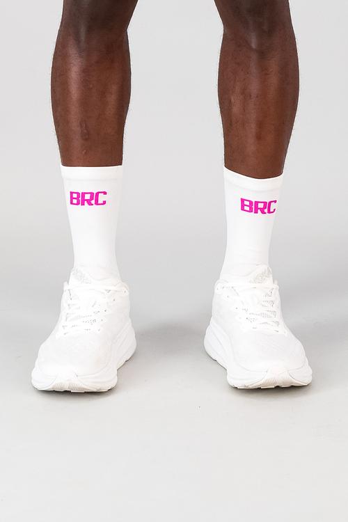 BRC Pro Sock - White & Pink