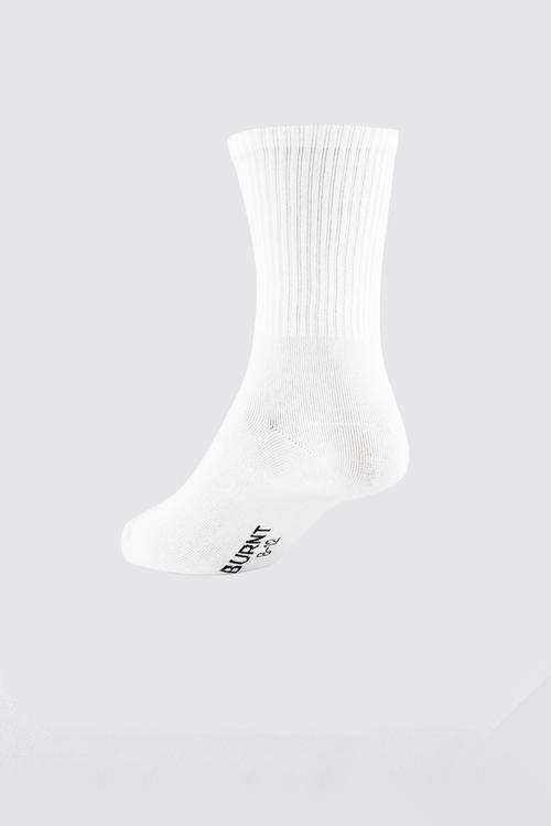 Headline Crew Sock - White 