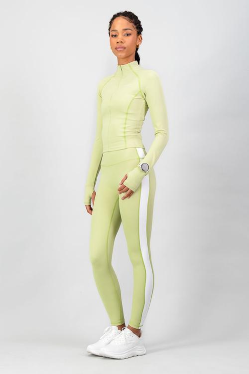 Tempo 1/4 Zip - Aloe