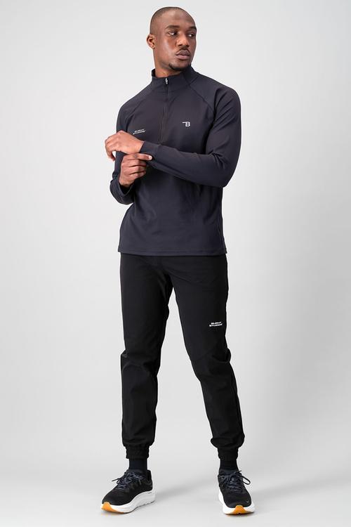 Fundamental 1/4 Zip - Black
