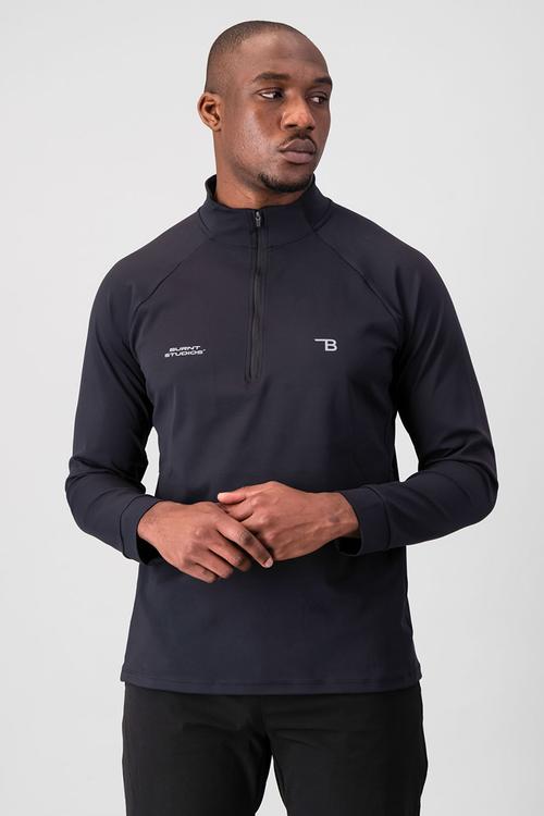 Fundamental 1/4 Zip - Black