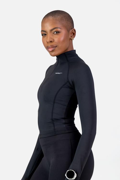 Essential Tempo 1/4 Zip - Black