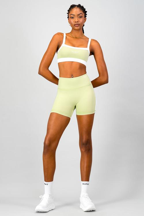 Burnt X You Sports Bra - Aloe