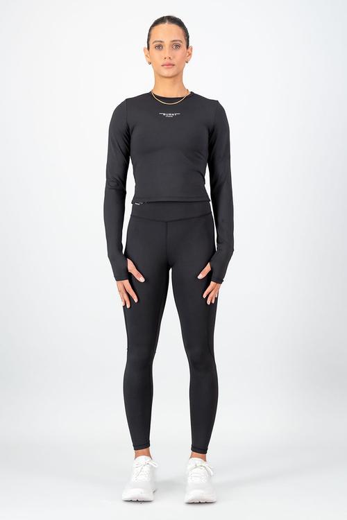 Essential Olivia Fitted Long Sleeve - Black