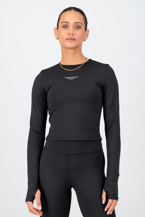 Essential Olivia Fitted Long Sleeve - Black