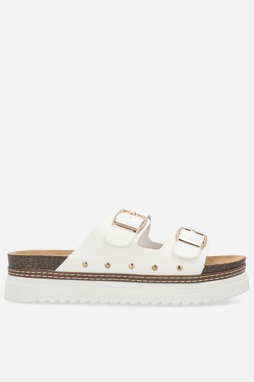 Maude slide - white