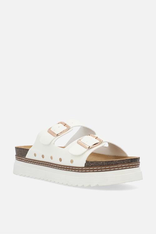 Maude slide - white