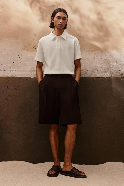 Regular fit polo shirt - white
