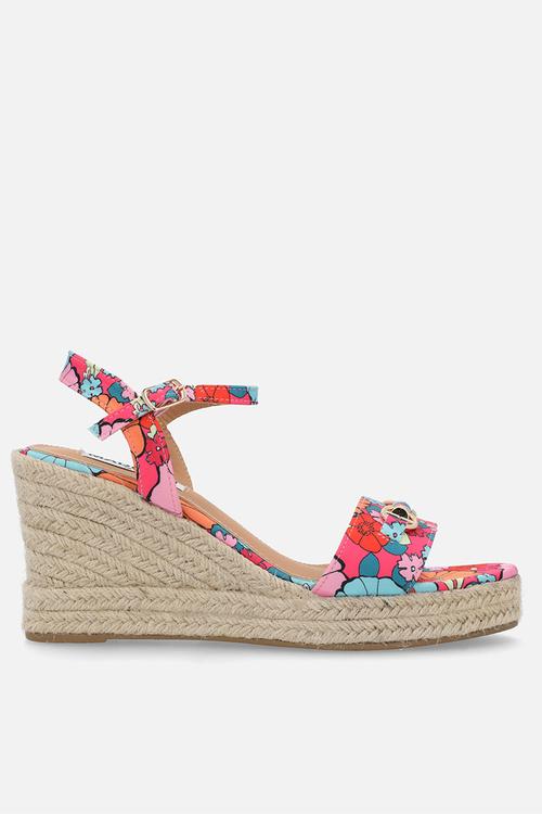Maris heel - pink floral