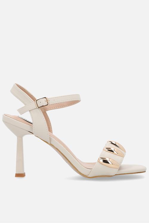 Mila heel - off white