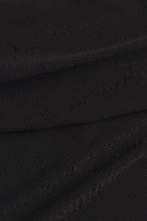 Off-the-shoulder dress - black
