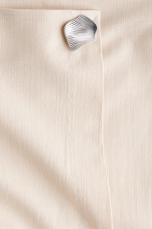 Wrap skort - light beige