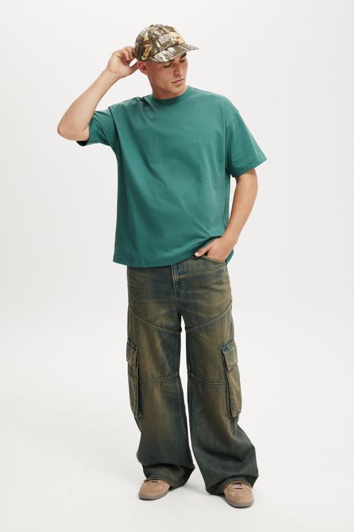 Box Fit T-Shirt - Frosted Teal
