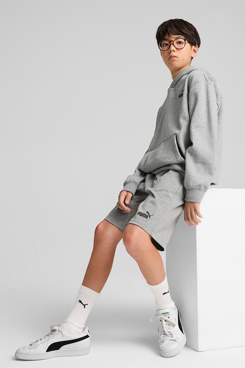 Ess No. 1 Logo Jersey Shorts B-Medium Gray Heather