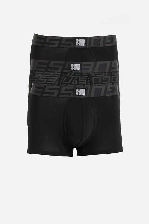 Idol Boxer Trunk Pack - G Quadrate Black