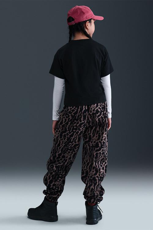 Girls Nike Sportswear Tee Boxy Animal Print