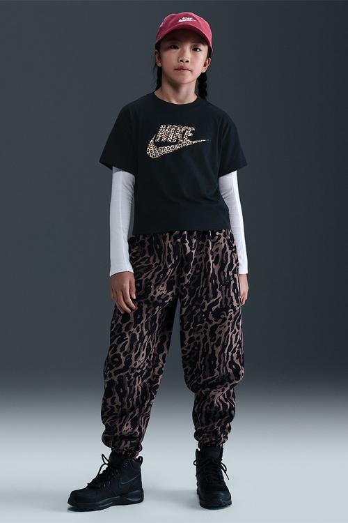 Girls Nike Sportswear Tee Boxy Animal Print