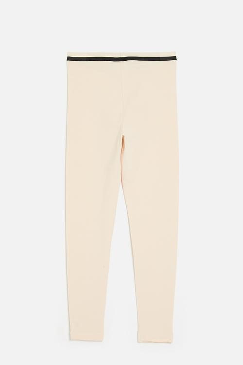 Girls sadie full length legging - sand