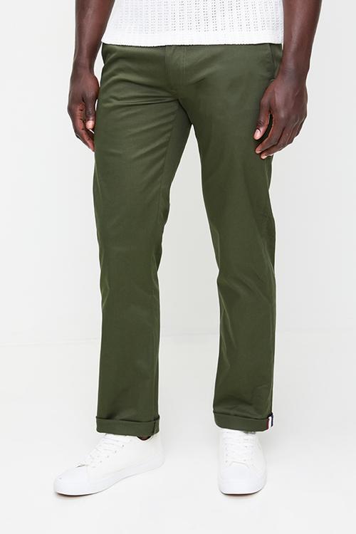 ESSENTIAL BEN SHERMAN CHINO PANT - OLIVE