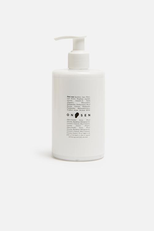 Onsen hand cream pump