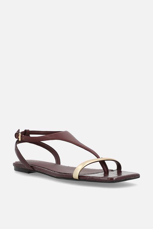 Catlyn sandal - burgundy 