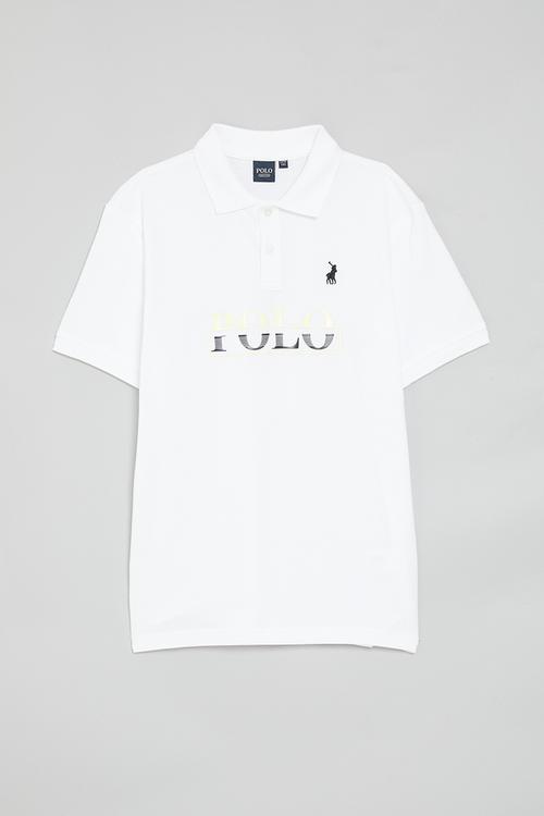 Boys layton ss golfer - white